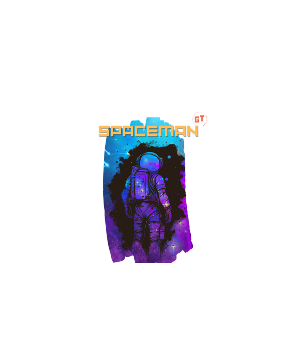 Spaceman Galaxy minta fekete pólón