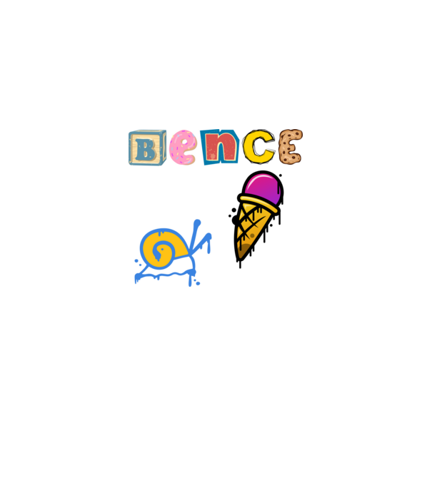 Bence minta fekete pólón