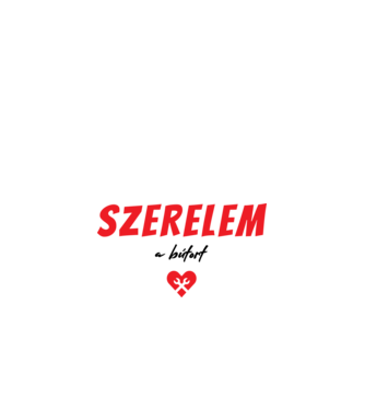szerelem a bútort minta fehér pólón