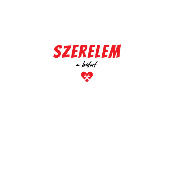 szerelem a bútort minta fehér pólón