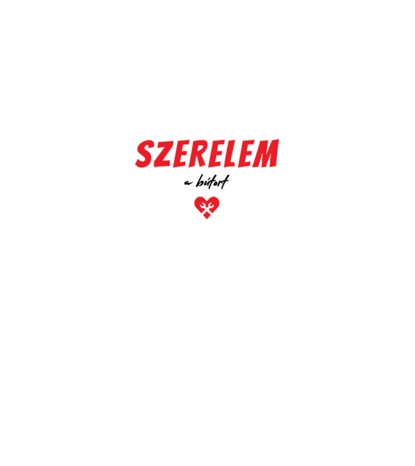 szerelem a bútort minta királykék pólón