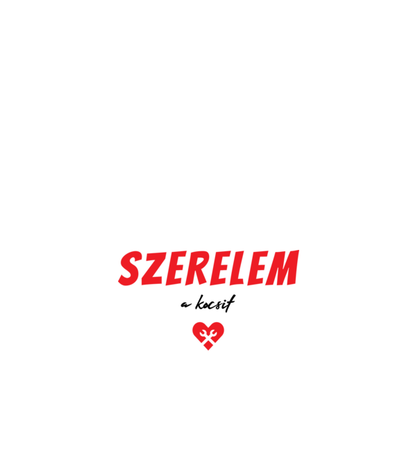 szerelem a kocsit minta fehér pólón