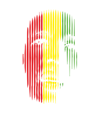bob marley minta fekete pólón