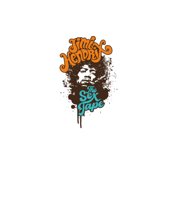 Jimmi Hendrix minta sárga pólón