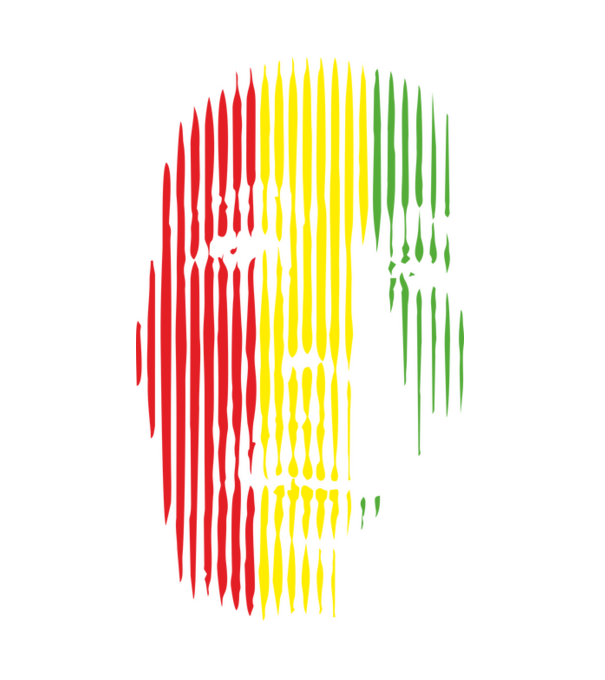 bob marley minta fekete pólón