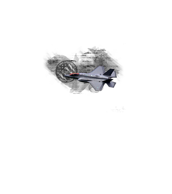 F-35 minta szürke pólón