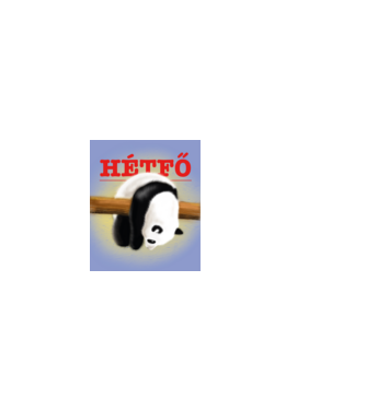 hétfő minta fekete pólón