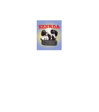 szerda minta királykék pólón