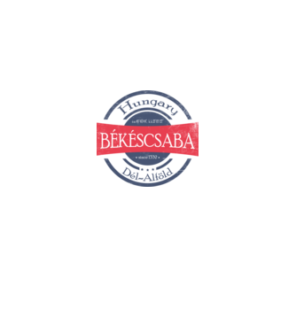 Békéscsaba minta királykék pólón