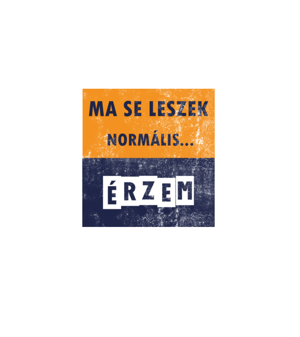 ma se leszek normális minta fehér pólón