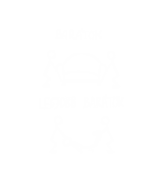Legjobb barátok minta fehér pólón