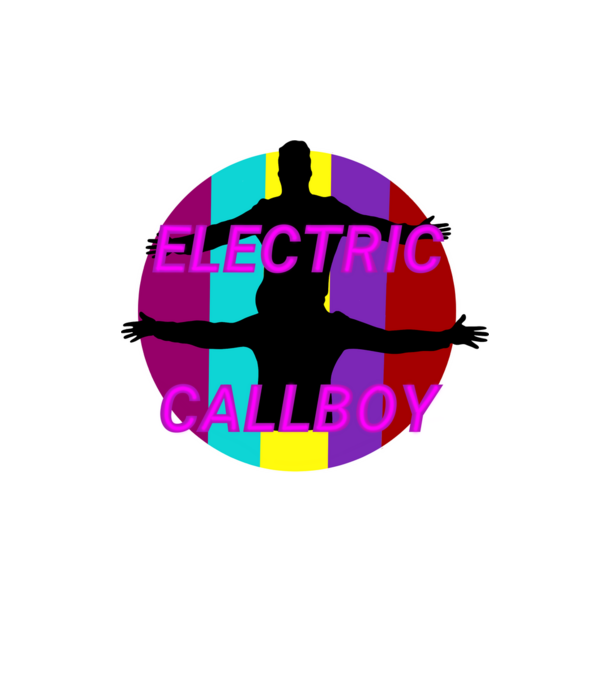 Electric Callboy minta homokszín pólón