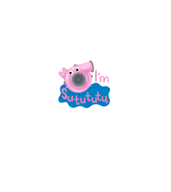 Turbopig minta szürke pólón