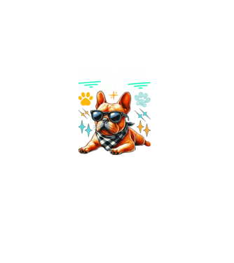 CSAK CHILL HAVER minta fekete pólón