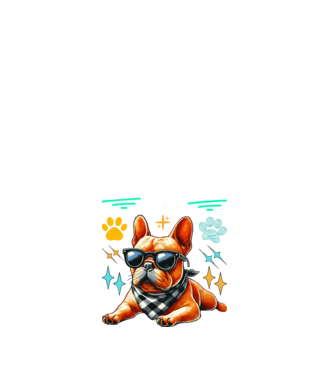 CSAK CHILL HAVER minta fehér pólón