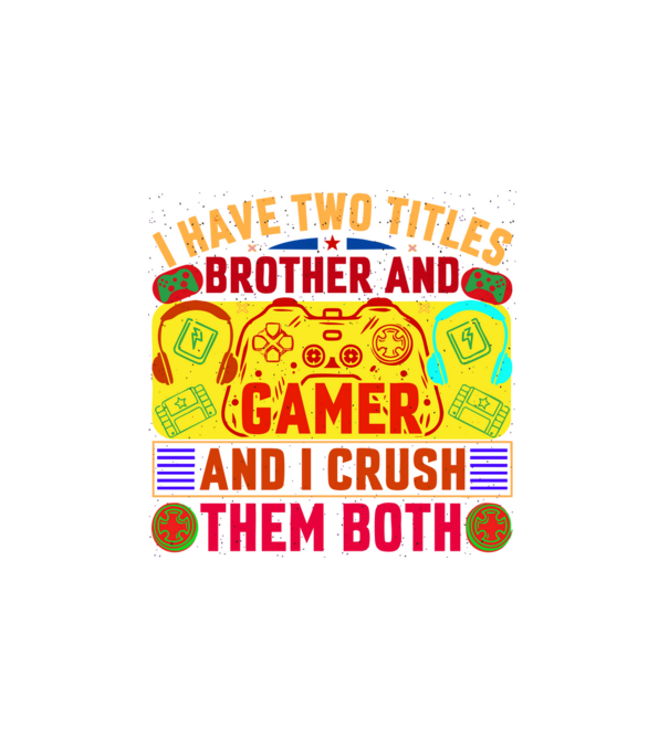 GAMER minta fehér pólón