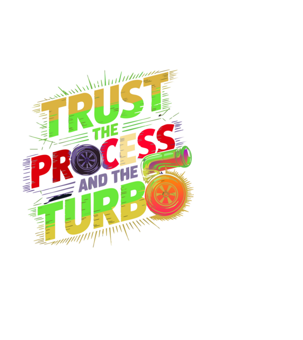 TURBO DSG minta fehér pólón