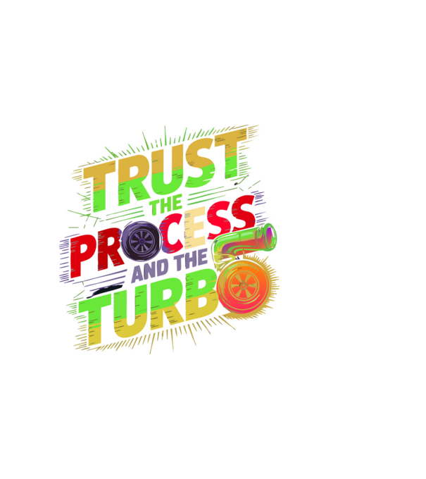TURBO DSG minta fekete pólón