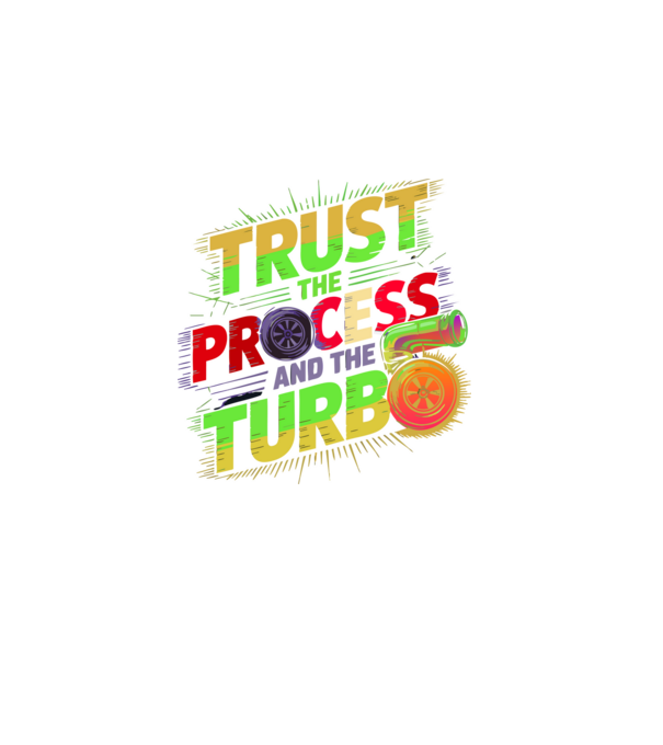 TURBO DSG minta fekete pólón