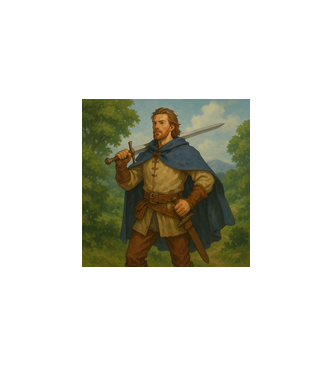 Fantasy Kalandor  minta fekete pólón