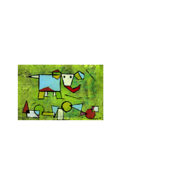 Elefánt minta fehér pólón