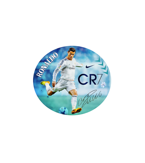 Cristiano Ronaldo minta fehér pólón