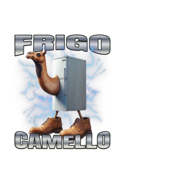Frigo Camello minta fekete pólón