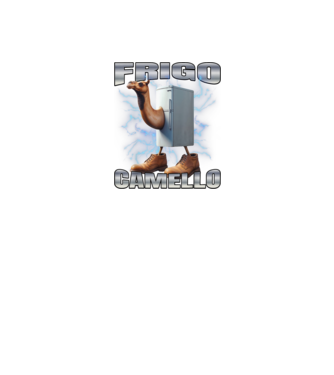 Frigo Camello minta fekete pólón