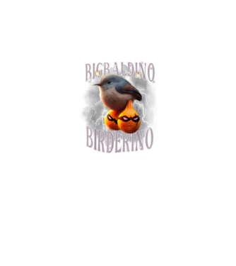 Bigbaldino Birderino minta fekete pólón