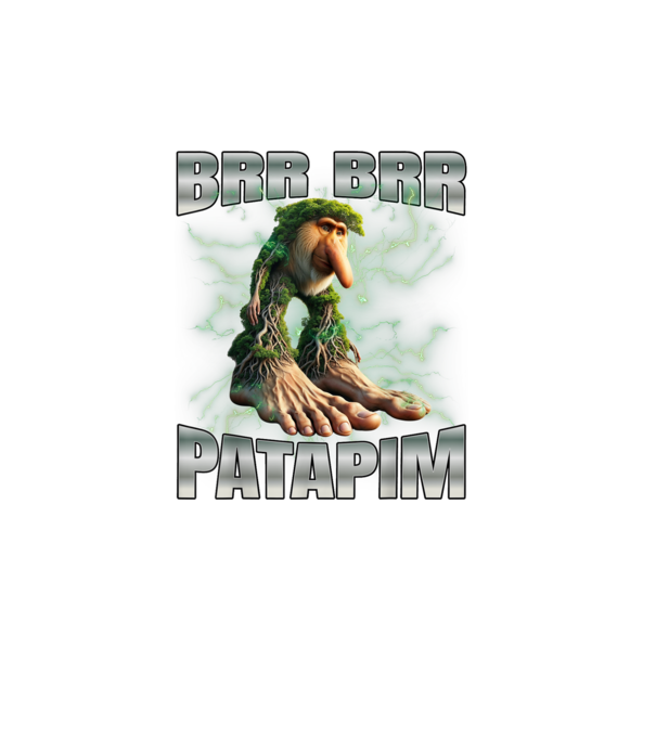 Brr Brr Patapim minta türkiz pólón
