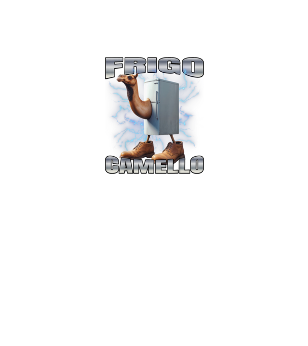 Frigo Camello minta fekete pólón