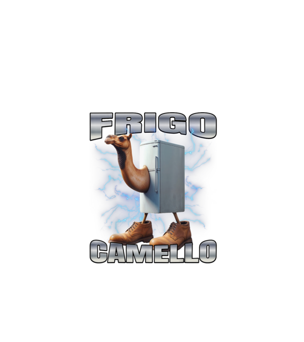 Frigo Camello minta fekete pólón