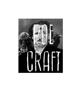 Edgar Allan Poe - H.P. Lovecraft minta fekete pólón
