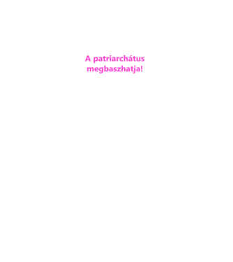 patriarchátus.pink minta fekete pólón
