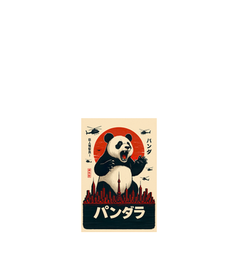 Pandzilla - (A) minta fekete pólón