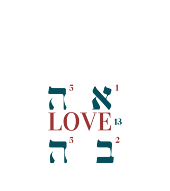 Ahava Love nr1 minta fehér pólón
