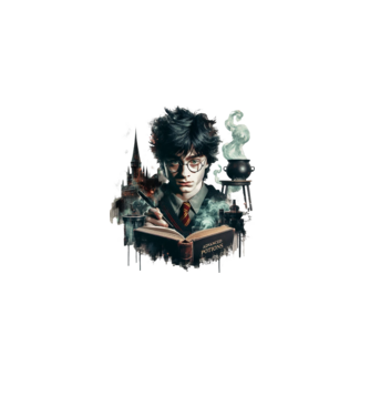 Harry Potter minta szürke pólón