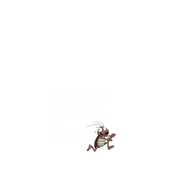 Témazáró közeleg... Fuss minta fehér pólón
