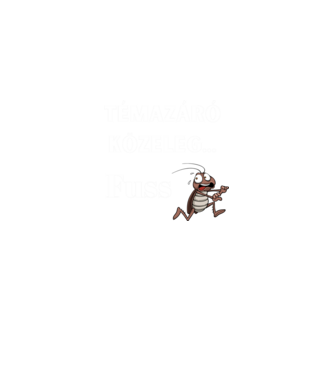 Témazáró közeleg... Fuss minta fekete pólón