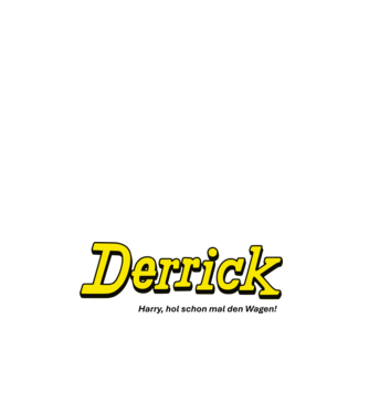 Derrick_hozzd_a_kocsit_de_black minta fehér pólón