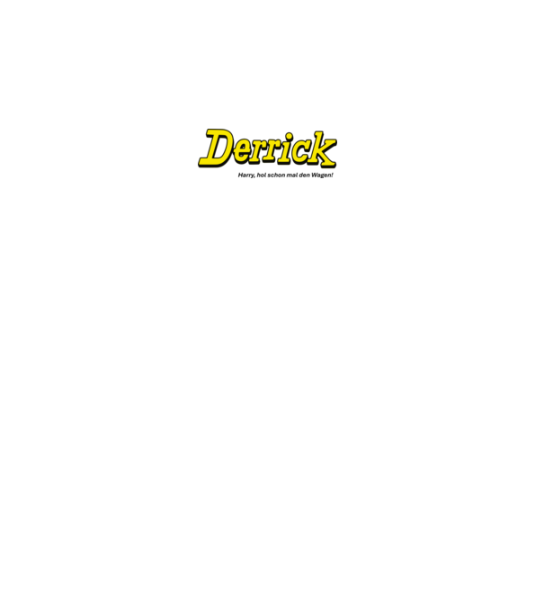 Derrick_hozzd_a_kocsit_de_black minta fehér pólón