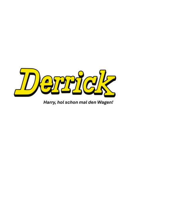 Derrick_hozzd_a_kocsit_de_black minta világoskék pólón