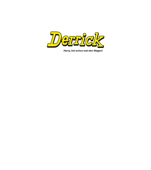 Derrick_hozzd_a_kocsit_de_black minta szürke pólón