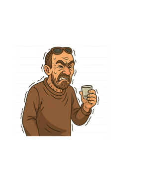 mi az apád f.... hoztál te ide? hány fokos ez? minta világoskék pólón