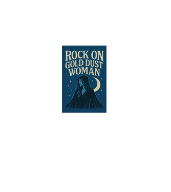 Rock On Gold Dust Woman minta halványlila pólón