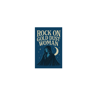 Rock On Gold Dust Woman minta világos rózsaszín pólón