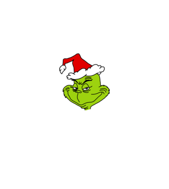 Grinch classic minta piros pólón