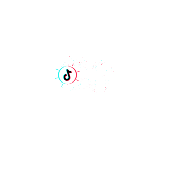 TikTok Hero minta fekete pólón