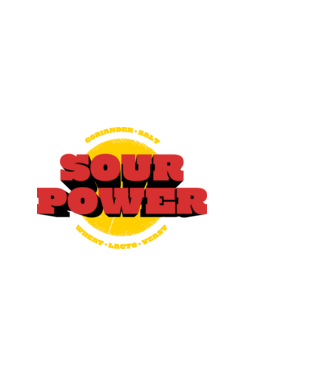 Sour power GOSE black minta fekete pólón