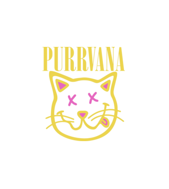 Purrvana minta fehér pólón